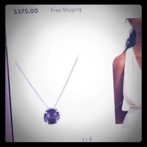 David Yurman black orchid necklace